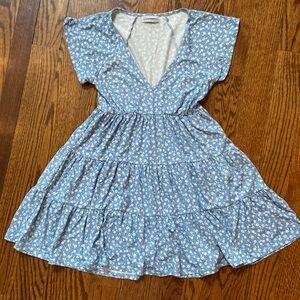 Urban outfitters tiered mini dress